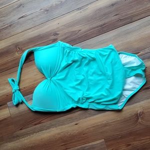 Victoria's Secret Swimsuit Teal One Piece Small Petite